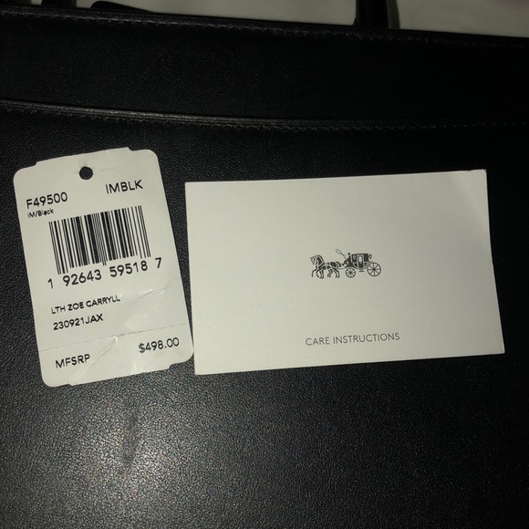 ❌SOLD❌ Coach Zoe Carryll bag/crossbody - Picture 8 of 8